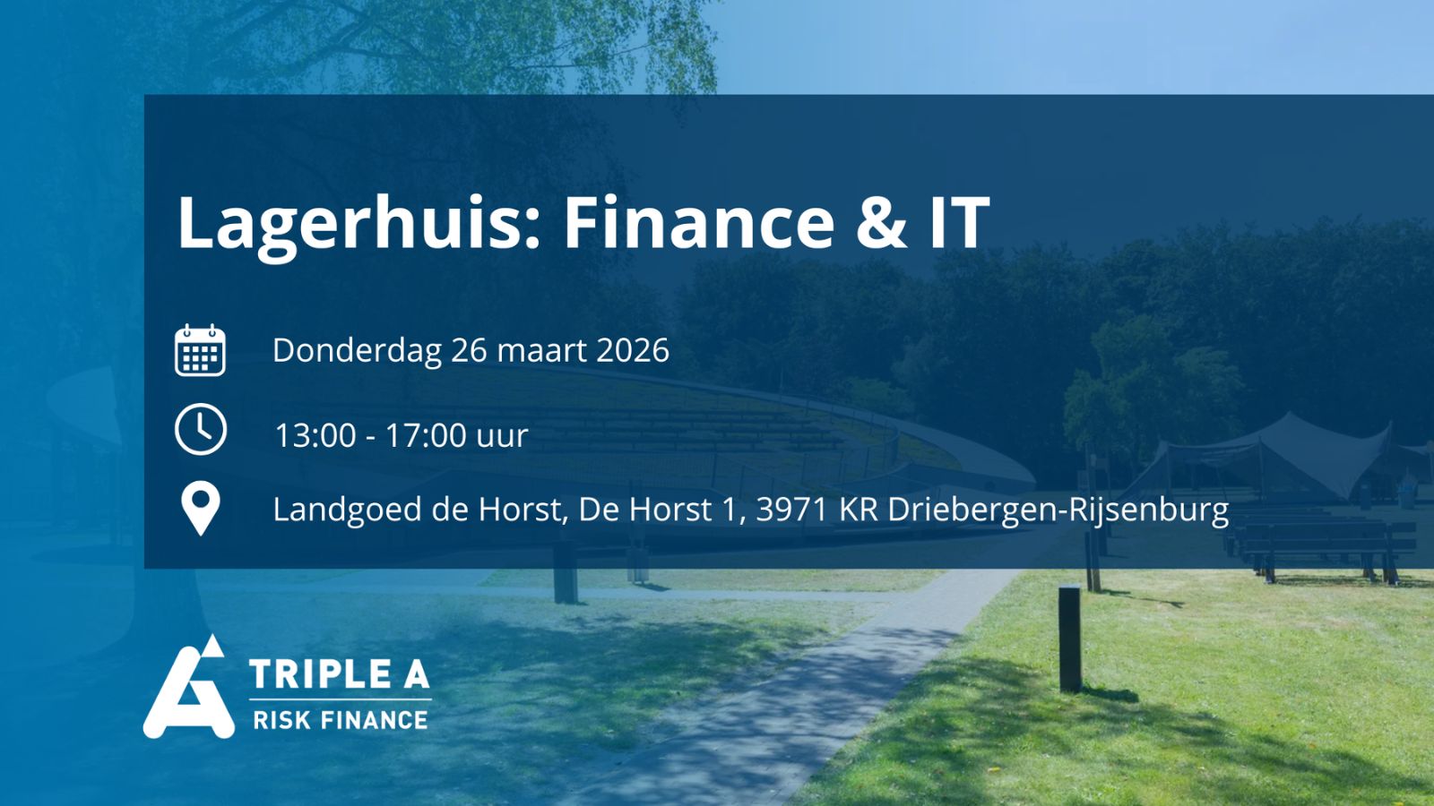 Lagerhuis: Finance & IT