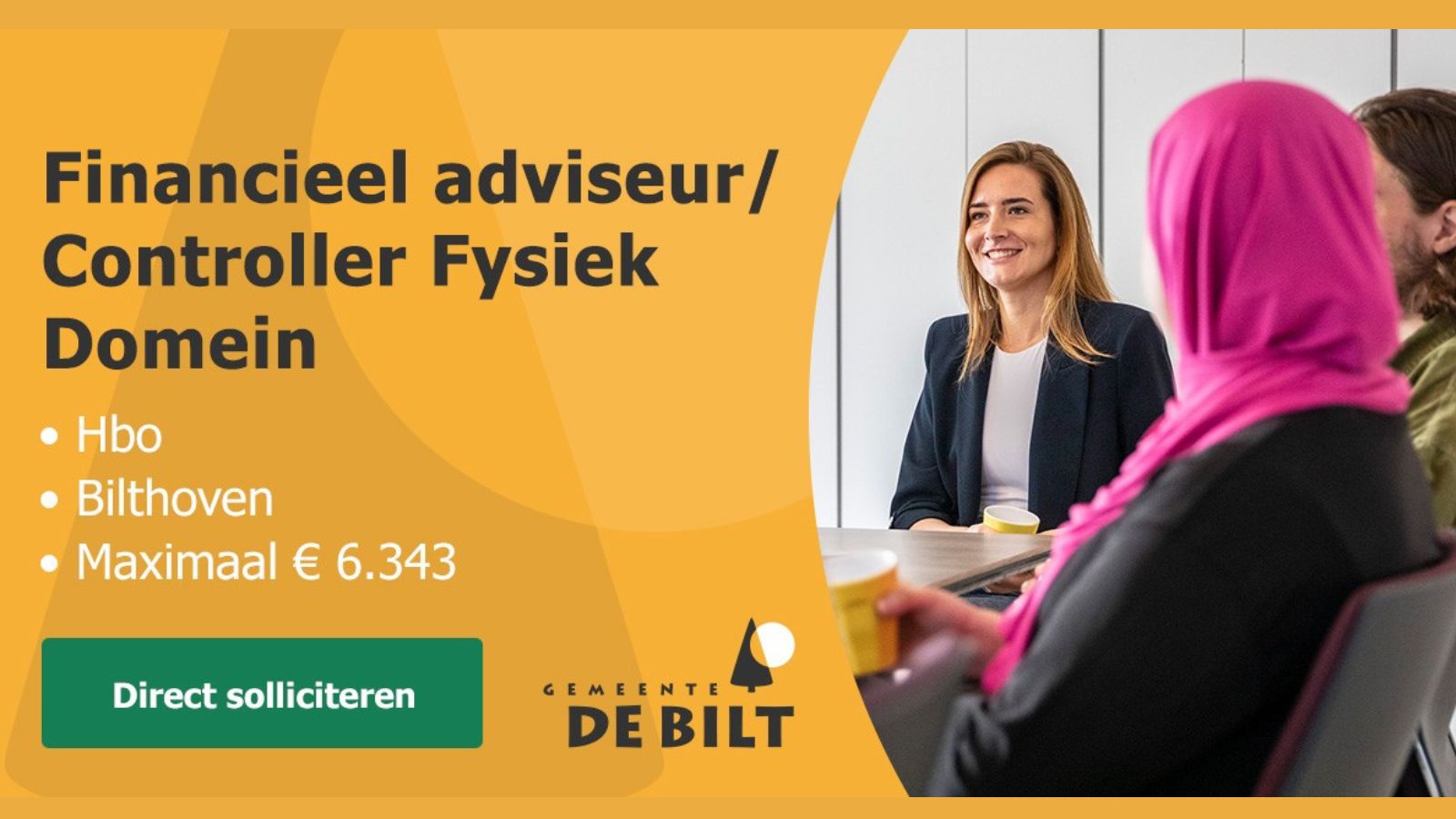 Financieel adviseur / Controller Fysiek Domein
