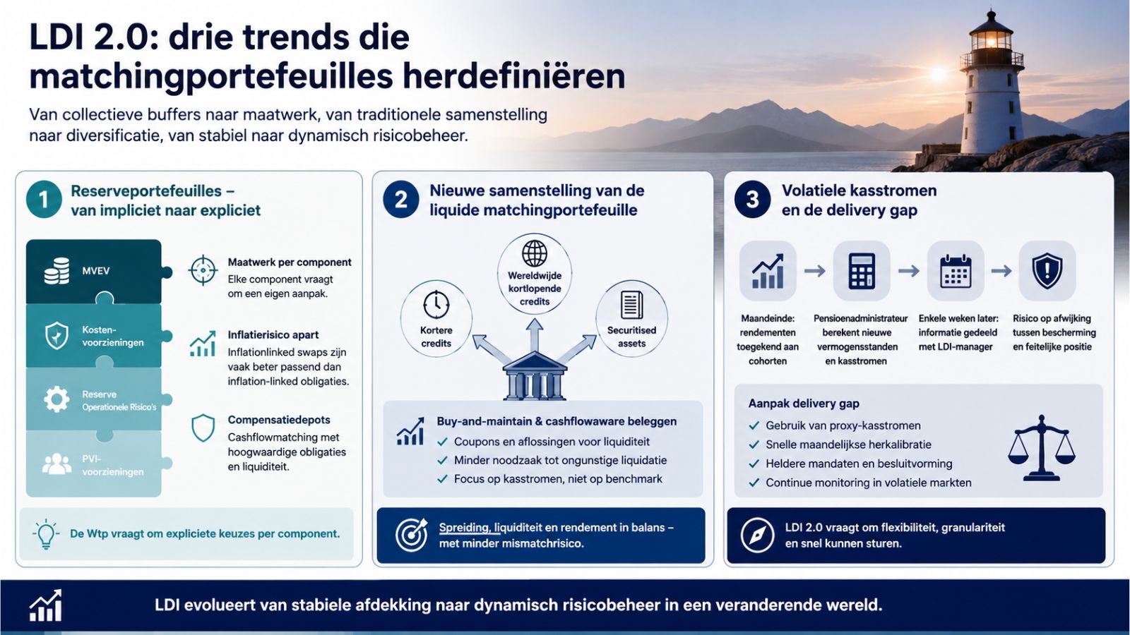LDI 2.0 vraagt pensioenfondsen om meer maatwerk en actief risicobeheer