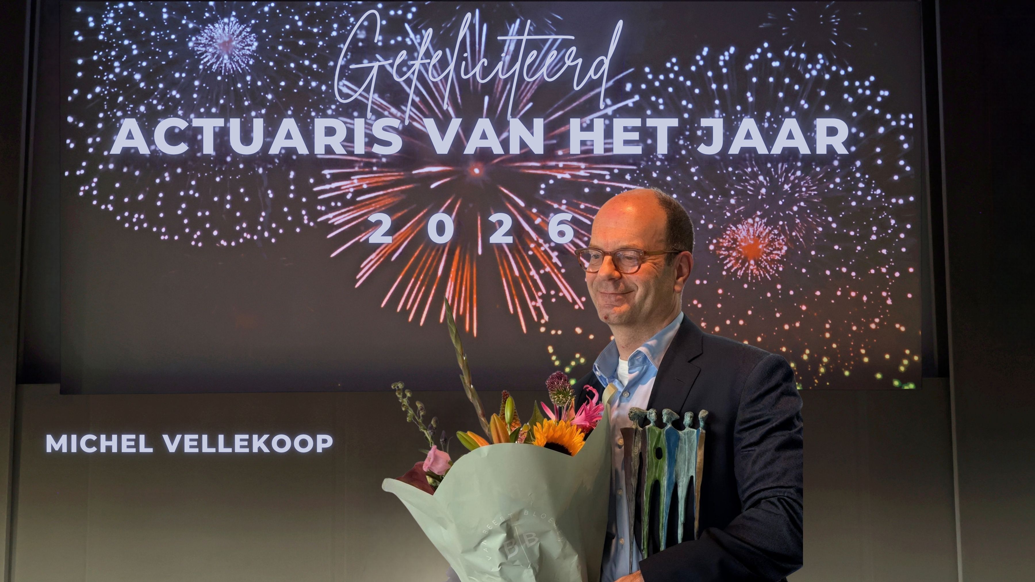 Actuaris van het Jaar Michel Vellekoop: ‘Blijf zelf nadenken in het tijdperk van AI’