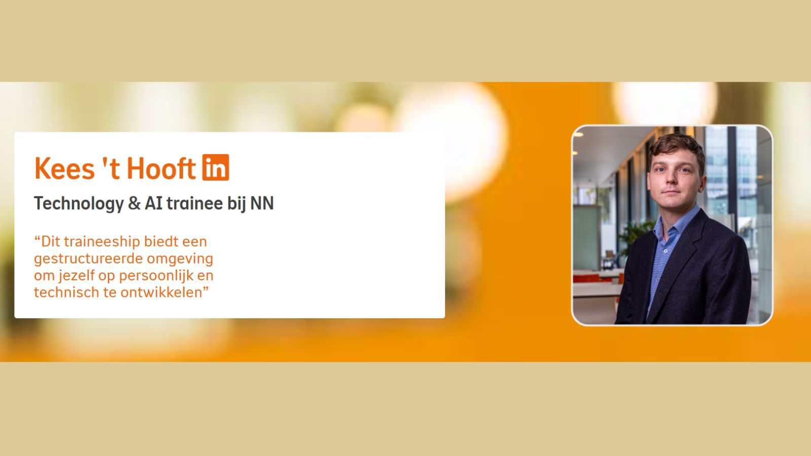 Hoe het NN Technology & AI traineeship je klaarstoomt voor impact