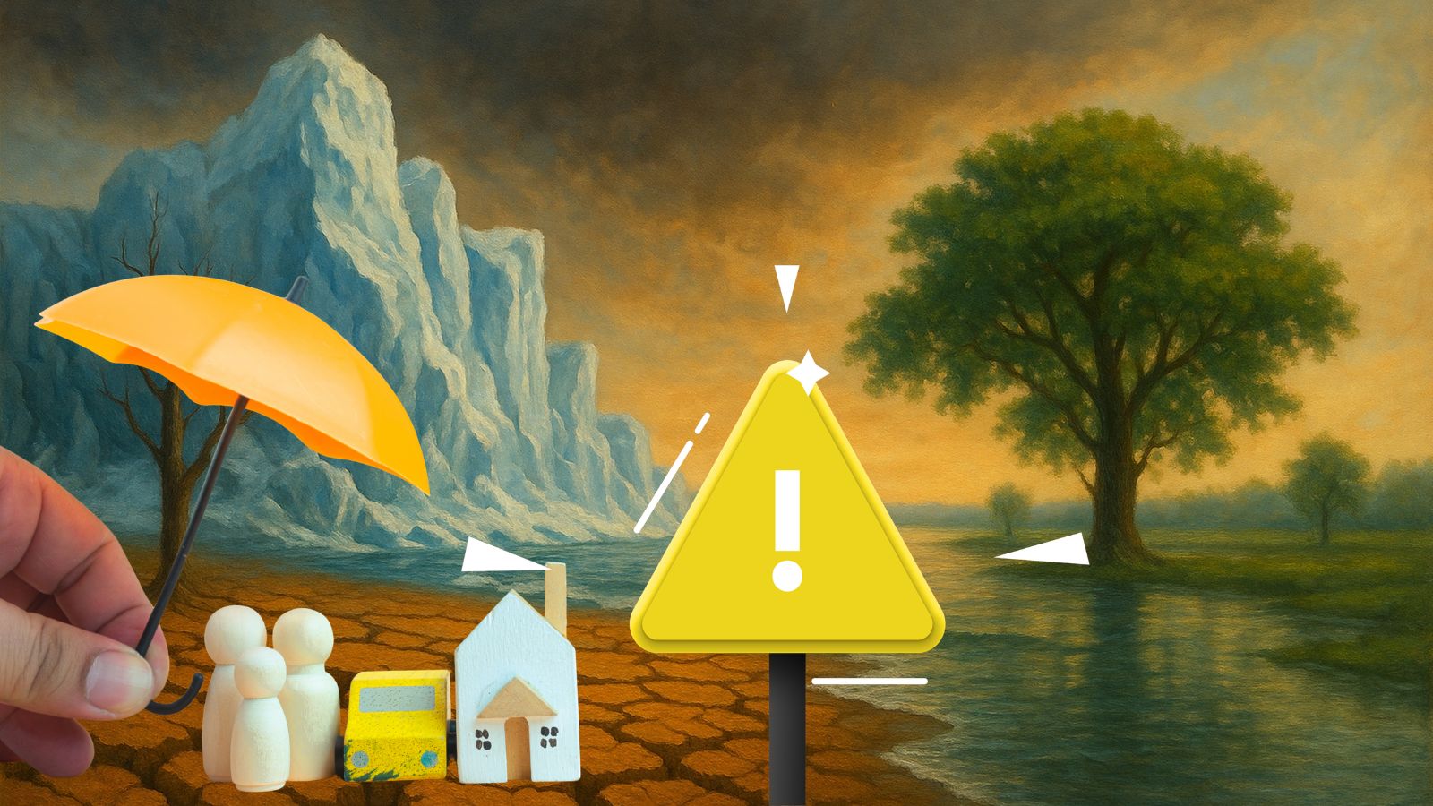 Geen verzekering tegen klimaatschade