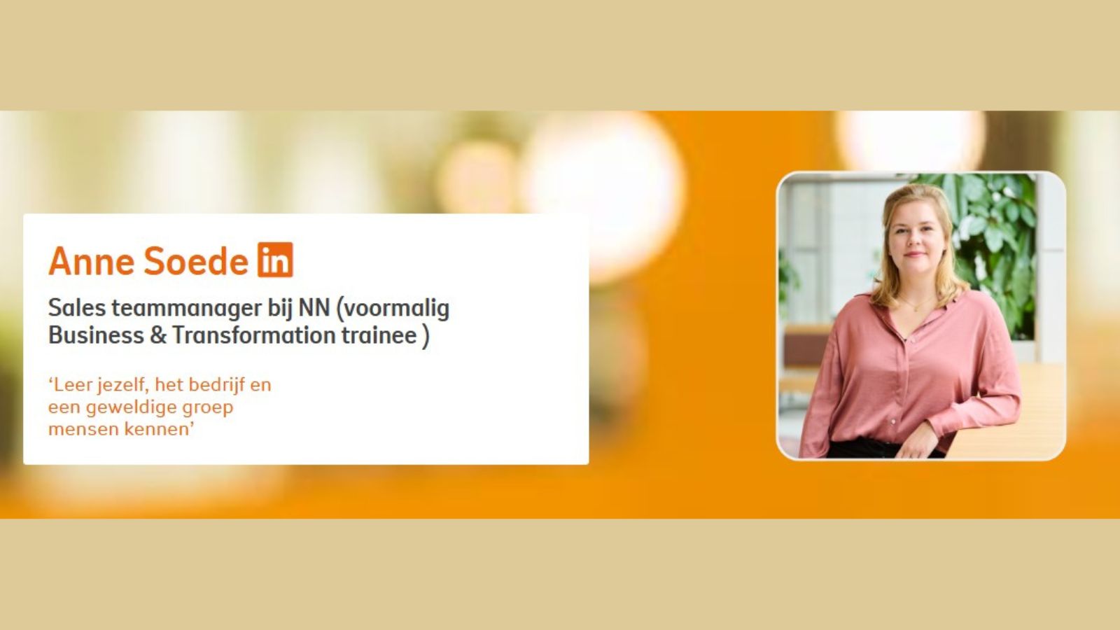 Van trainee naar teamlead: groeien binnen NN